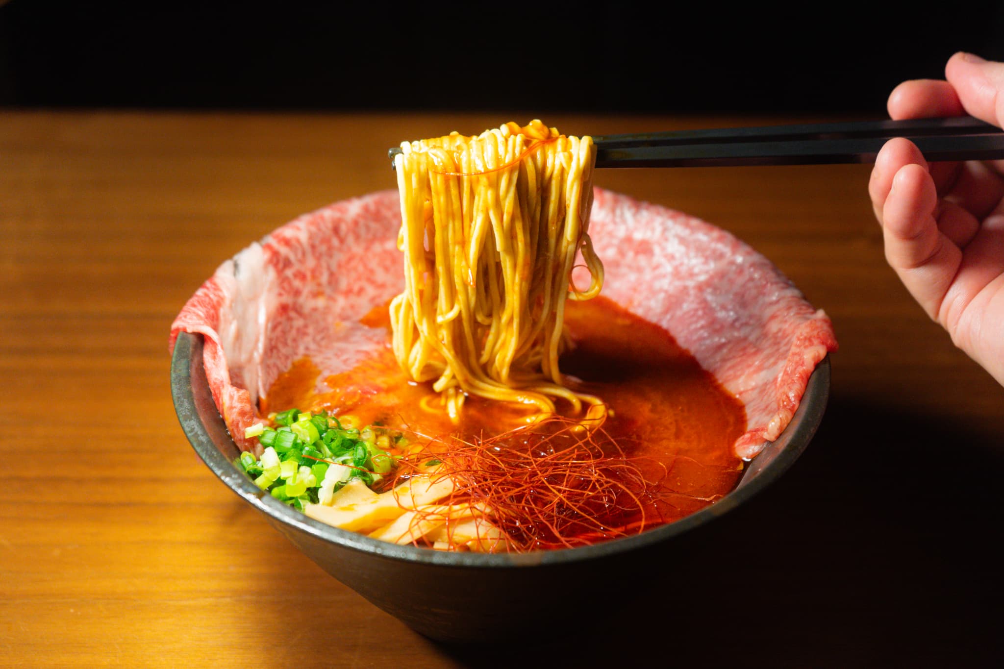 Wagyu ramen bowl